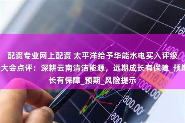 配资专业网上配资 太平洋给予华能水电买入评级，年度股东大会点评：深耕云南清洁能源，远期成长有保障_预期_风险提示