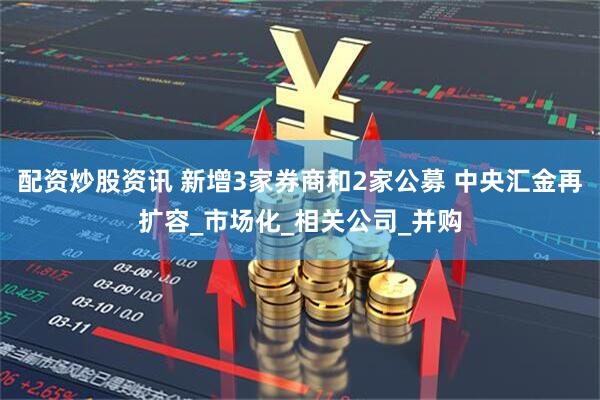 配资炒股资讯 新增3家券商和2家公募 中央汇金再扩容_市场化_相关公司_并购
